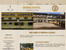 Tablet Screenshot of deepikaschool.org